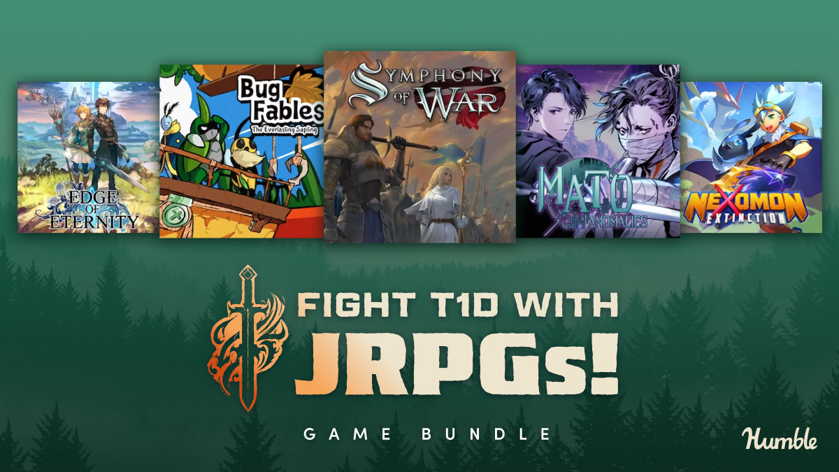 Fight T1D with JRPGs Humble Bundle